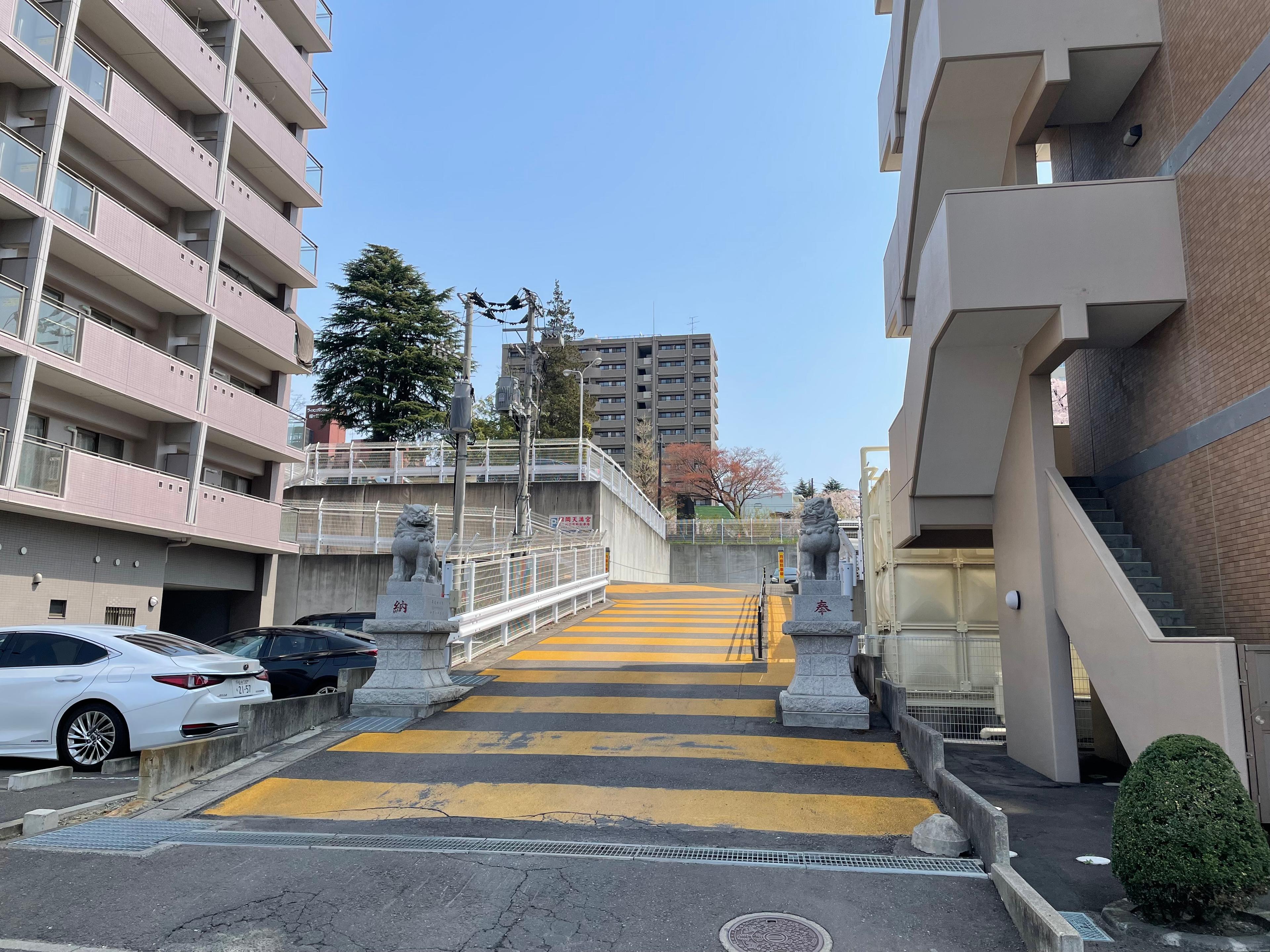 榴岡天満宮第一駐車場の外観・駐車場イメージ3枚目