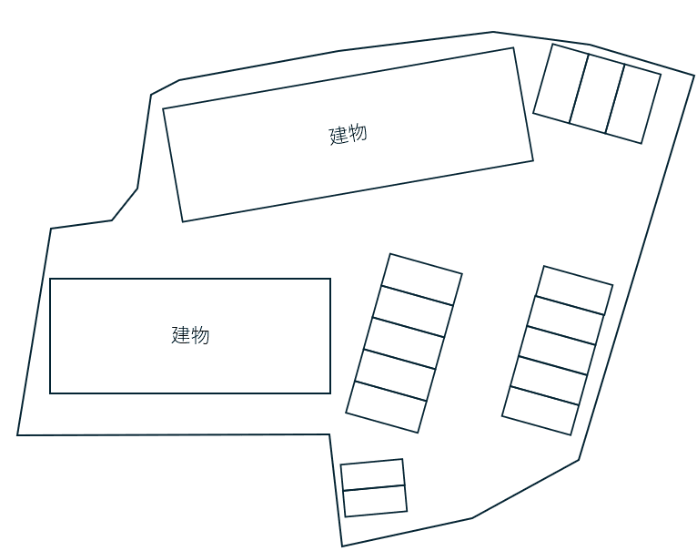 La Cher Aの駐車配置図