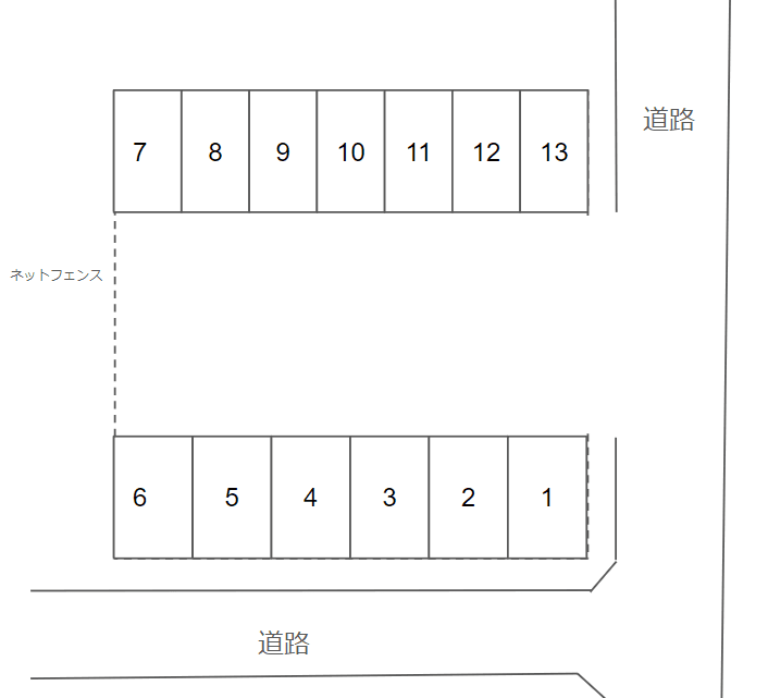 駐車場画像4枚目