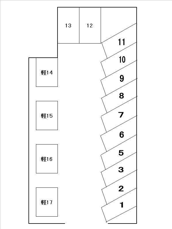 駐車場画像4枚目