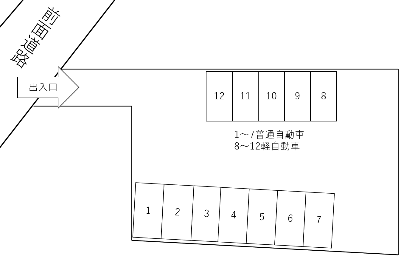 駐車場画像4枚目