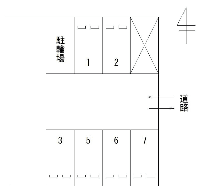 駐車場画像4枚目