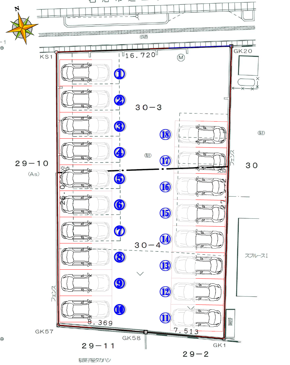 駐車場画像4枚目