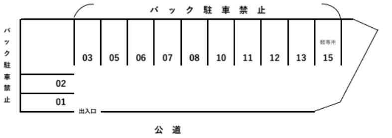 駐車場画像4枚目