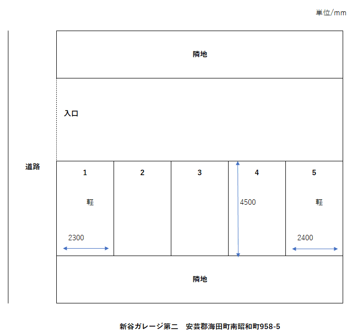 駐車場画像4枚目