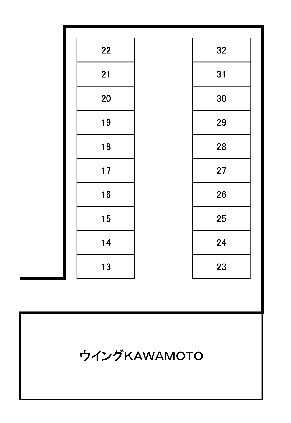 駐車場画像4枚目