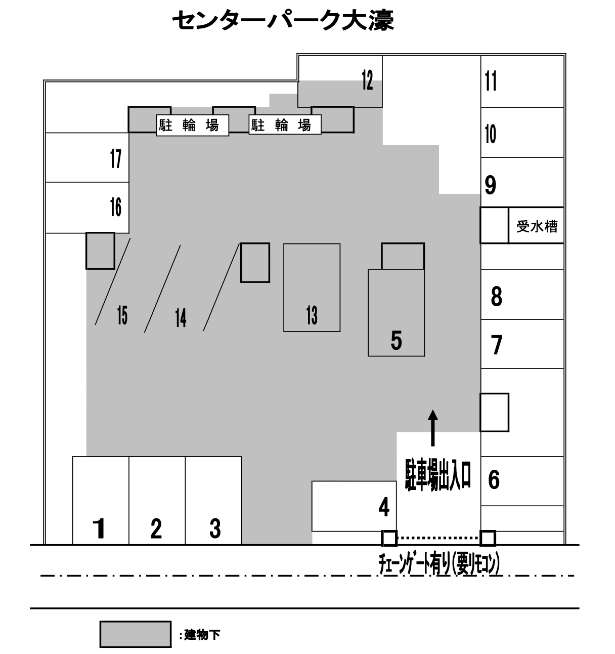 駐車場画像4枚目