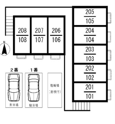 駐車場画像1枚目