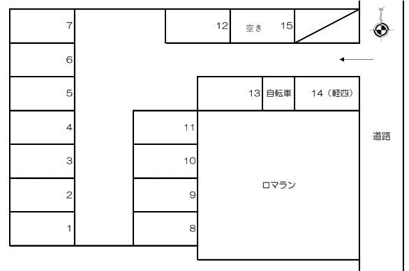 駐車場画像1枚目