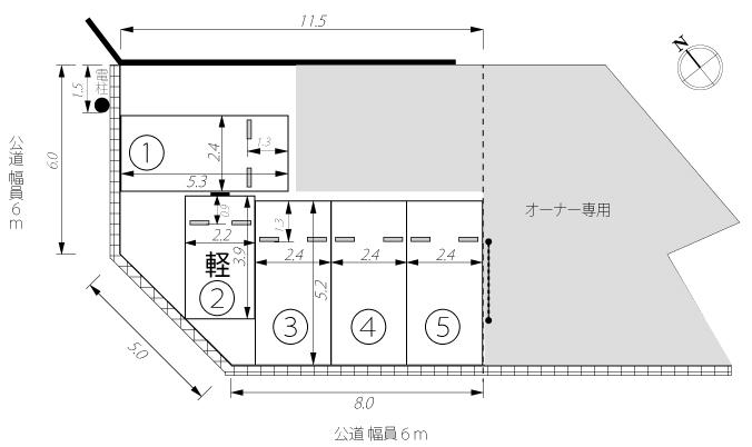 駐車場画像4枚目