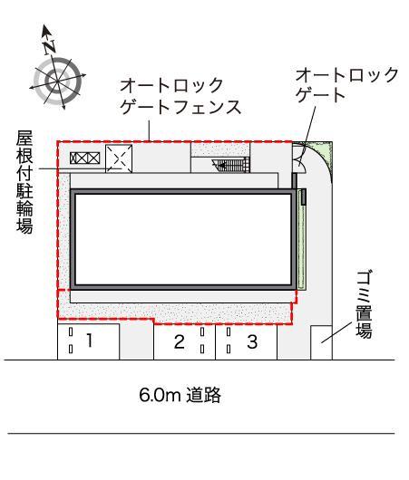 ヒマワリ(47053)の駐車配置図