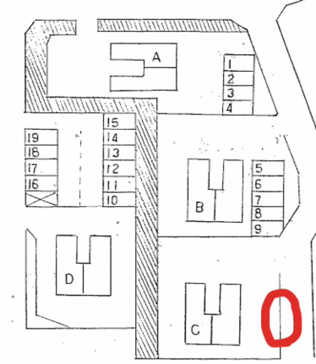 プライムランドミヤタの駐車配置図