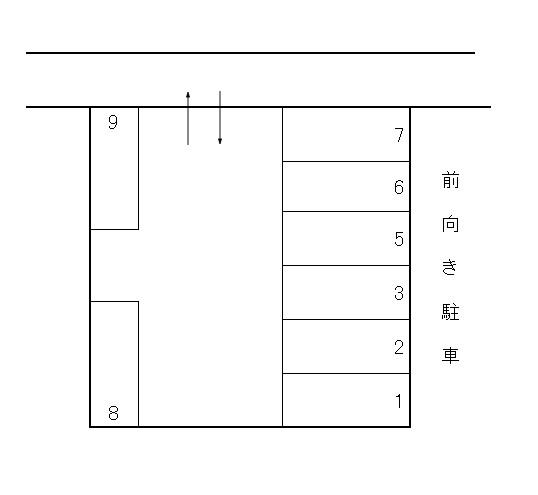 J-290の駐車配置図