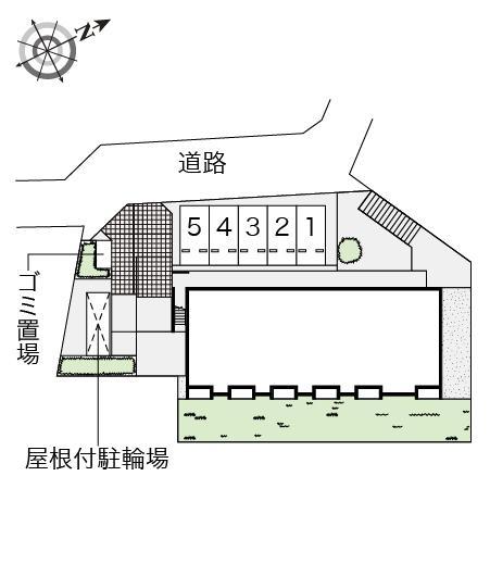 リアーレ(54595)の駐車配置図