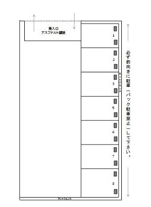J-674の駐車配置図