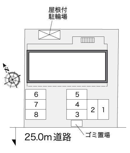 サンライツ(39255)の駐車配置図