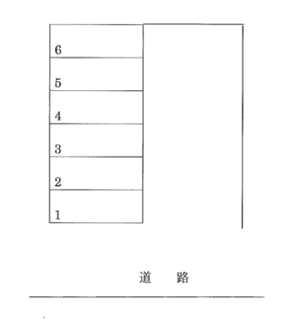 パーキング西八王子の駐車配置図