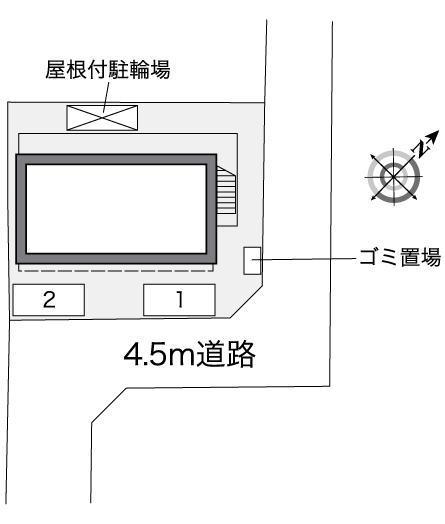 ドリームKⅡ(25084)の駐車配置図