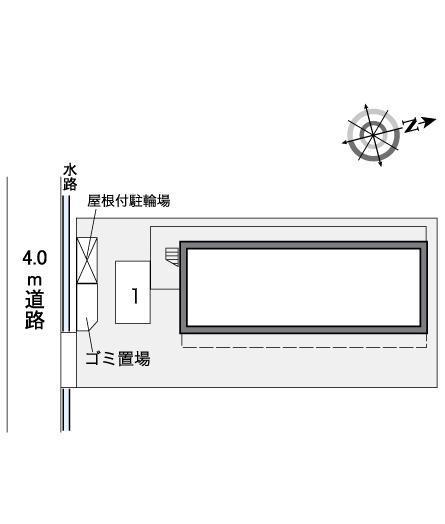 KODA1263(37463)の駐車配置図