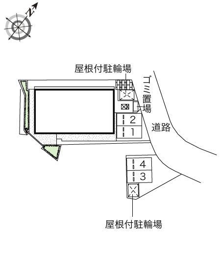 リンデンハウス(47305)の駐車配置図
