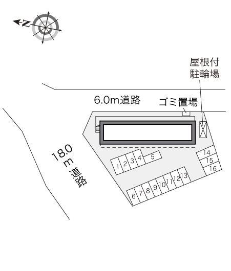 東部(20090)の駐車配置図