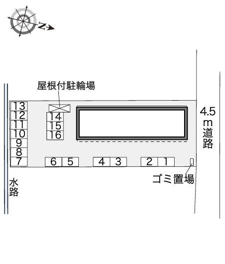 グランディア(40200)の駐車配置図