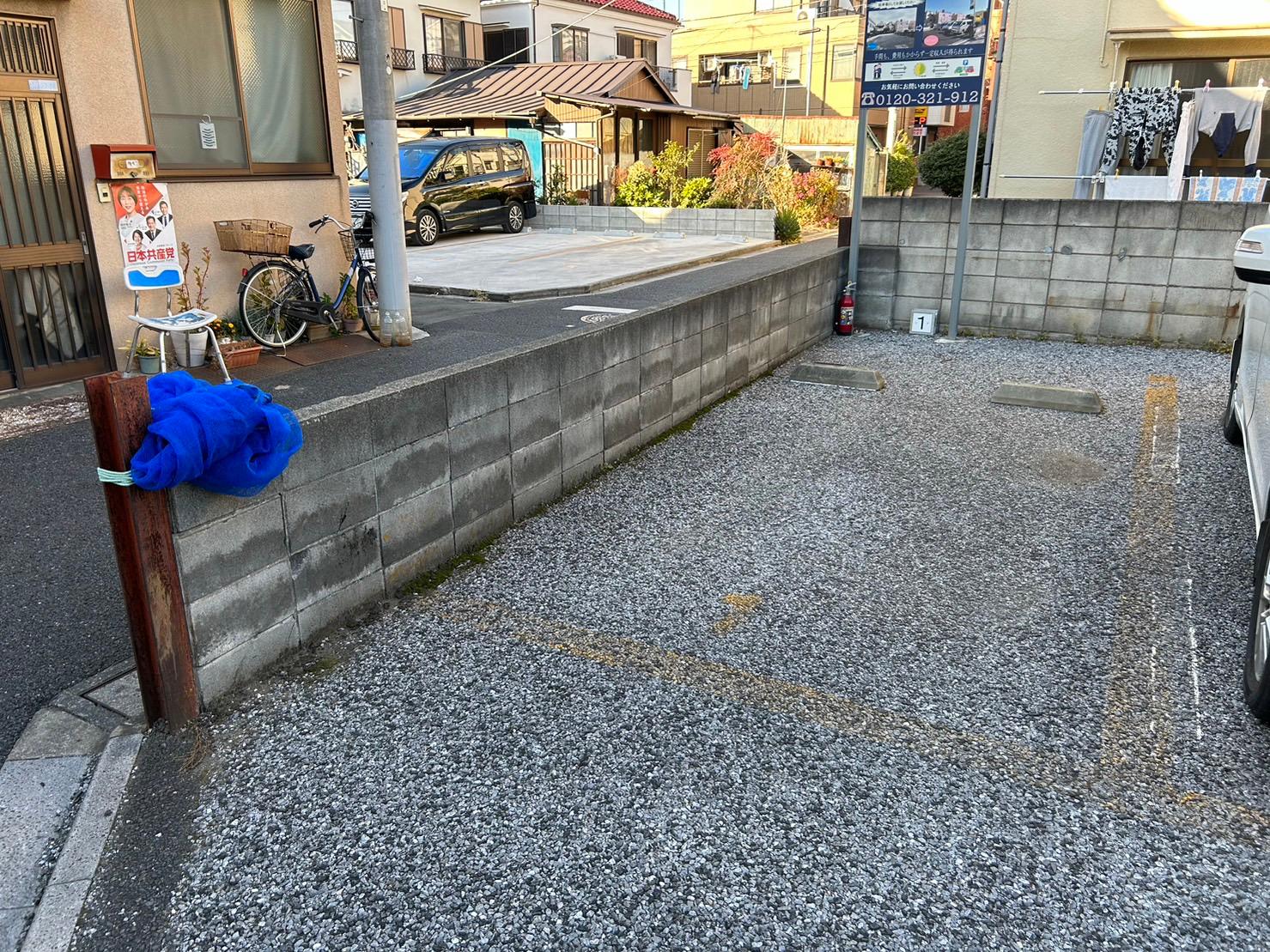 トモユキ東尾久月極駐車場2の外観・駐車場イメージ3枚目