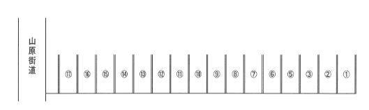 392駐車場の駐車配置図