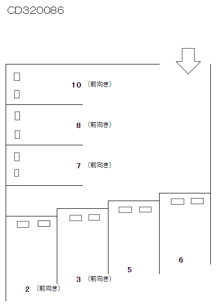 320086の駐車配置図