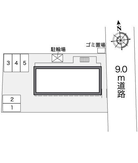 今泉(26770)の駐車配置図