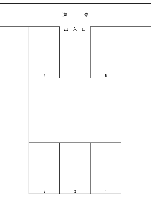 320130の駐車配置図