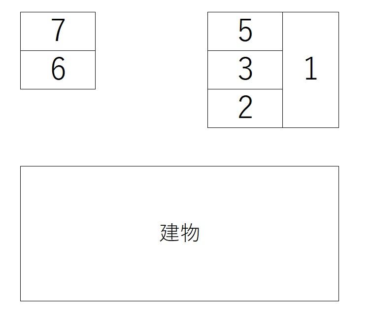 60024サンリバーの駐車配置図