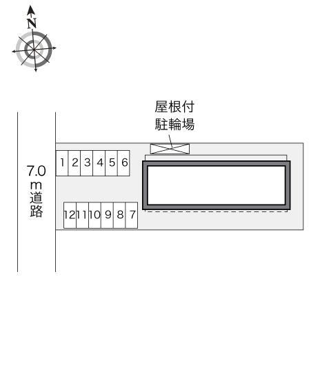 MDK(28387)の駐車配置図