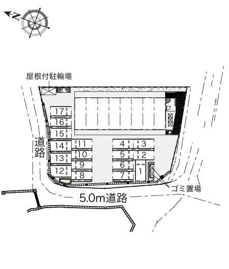 浩然(41910)の駐車配置図