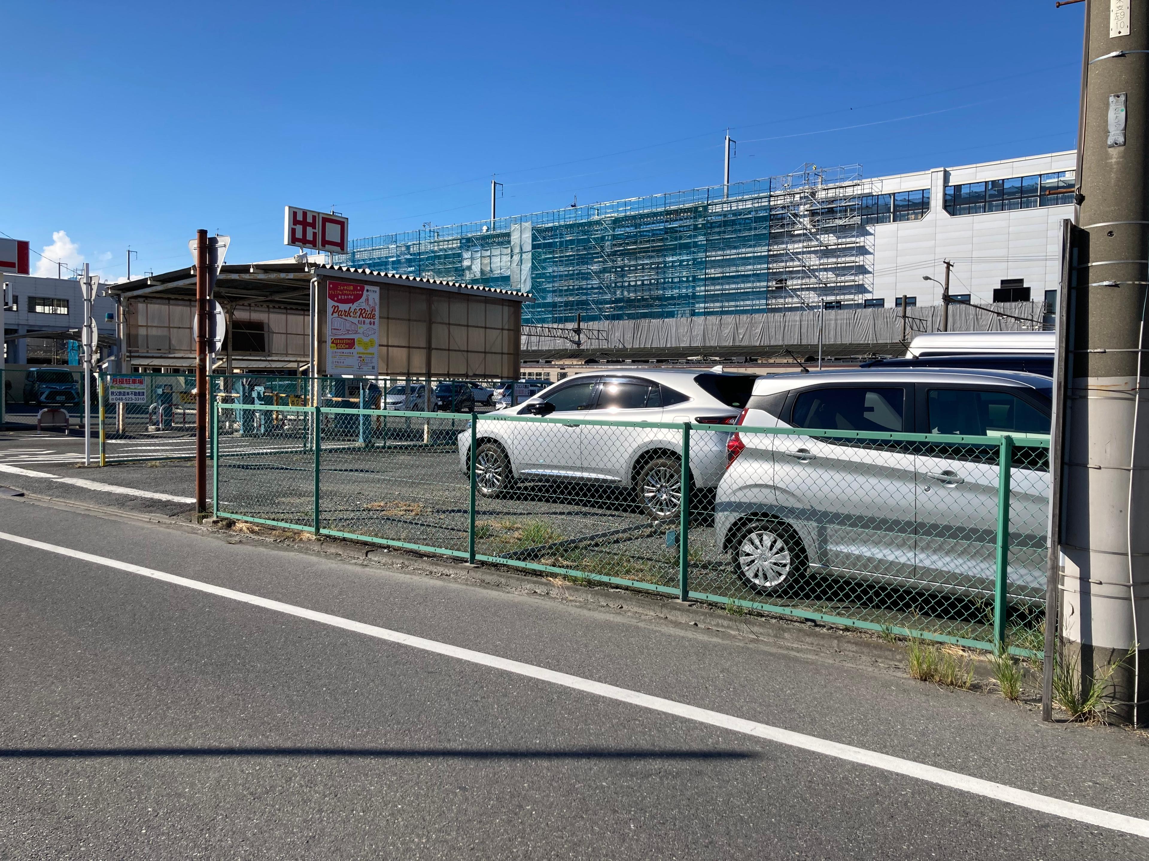 熊谷駅南口月極駐車場の外観・駐車場イメージ1枚目