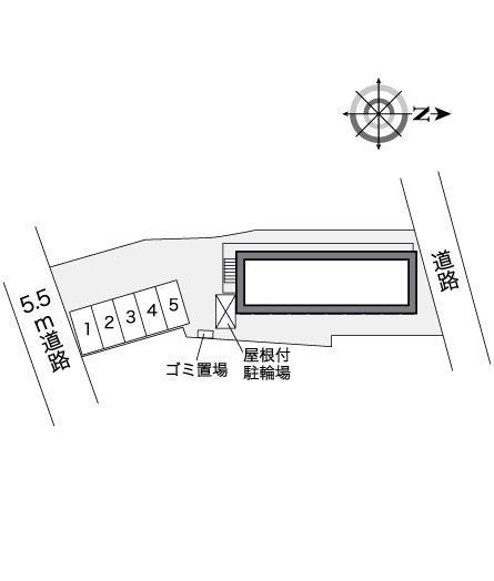 柏(27049)の駐車配置図