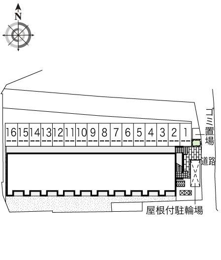 みやこ385(45956)の駐車配置図