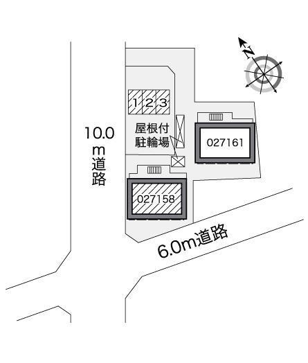 エスタⅡ(27158)の駐車配置図
