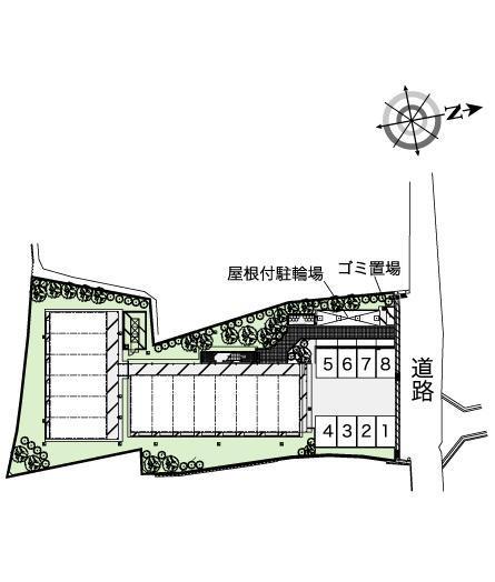 花園(37784)の駐車配置図