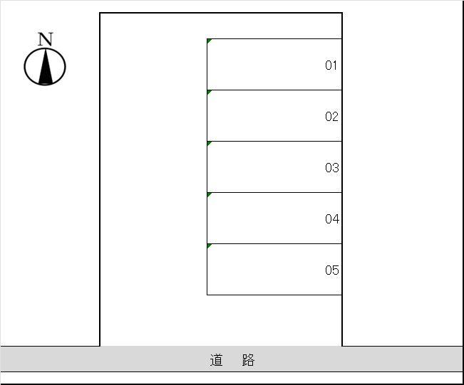 ソアラパーキングの駐車配置図