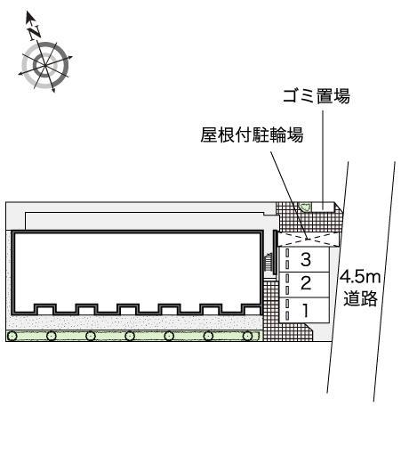 さくら3(52589)の駐車配置図