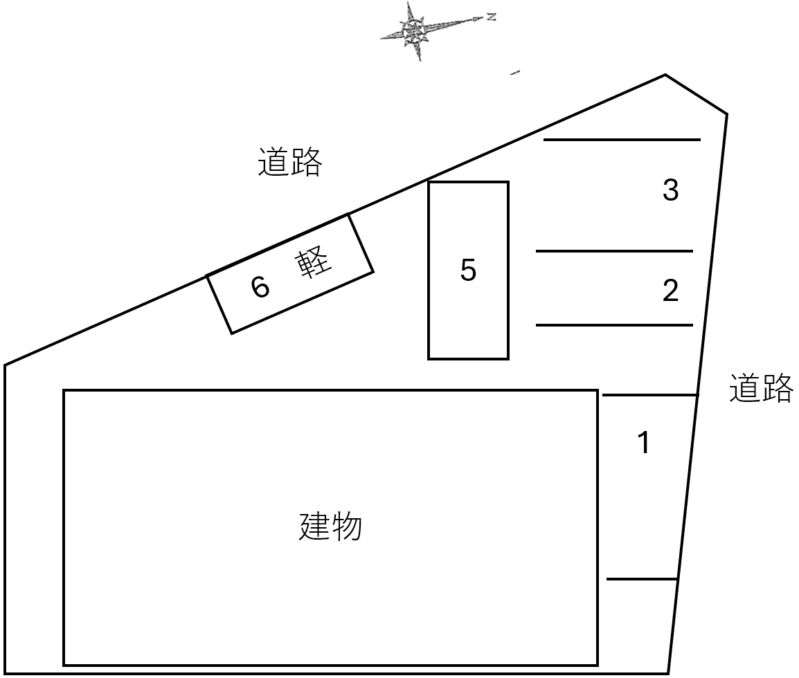Royal Palaceの駐車配置図