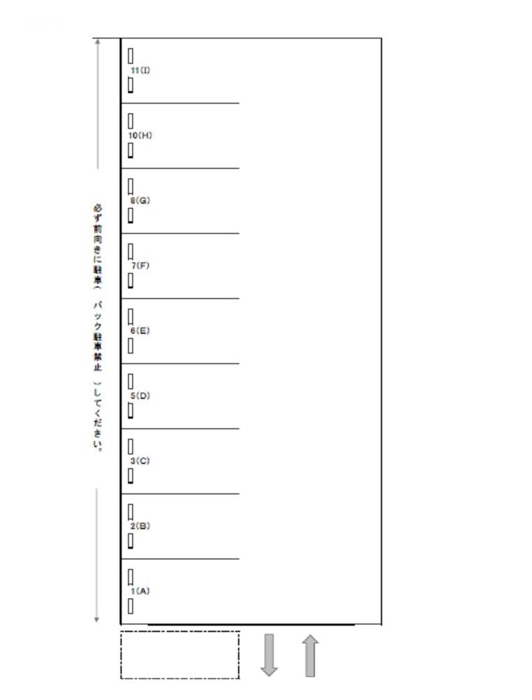 J-908の駐車配置図
