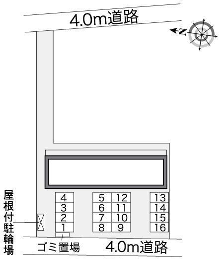 しらはま(25056)の駐車配置図