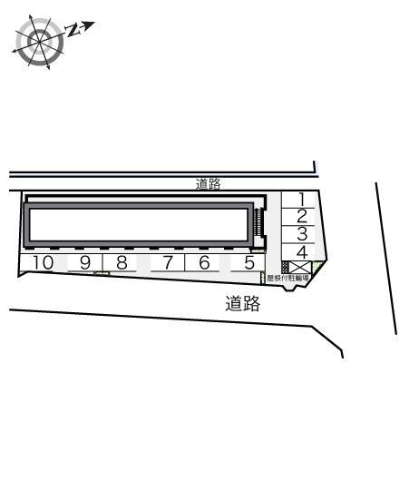 仁豊野(14375)の駐車配置図