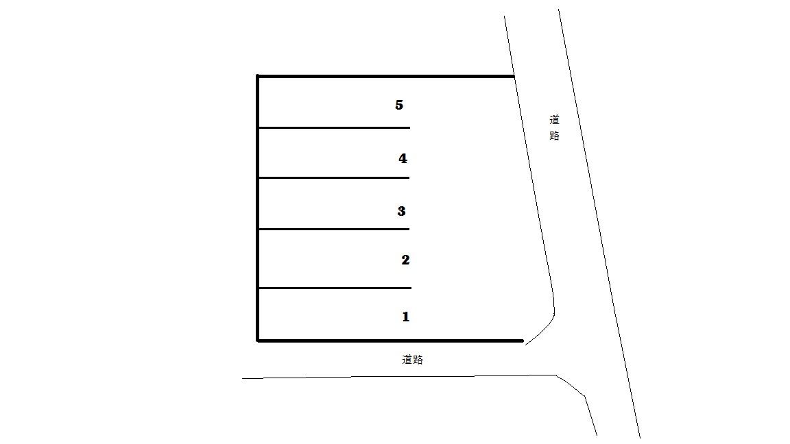 オート・スクウェアー中洲の駐車配置図