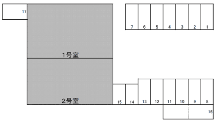 アーデルハイムの駐車配置図