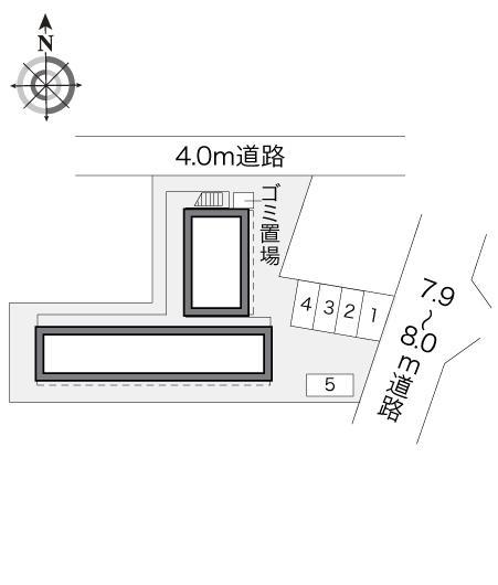 三矢小台2000(14253)の駐車配置図