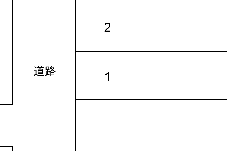 エンター北加賀屋第9の駐車配置図