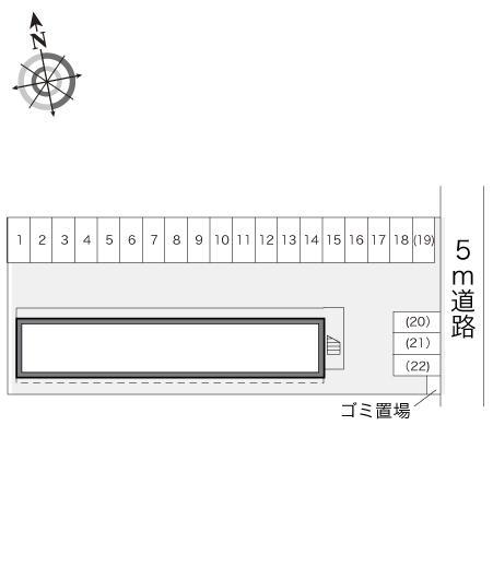 ウィル(16342)の駐車配置図